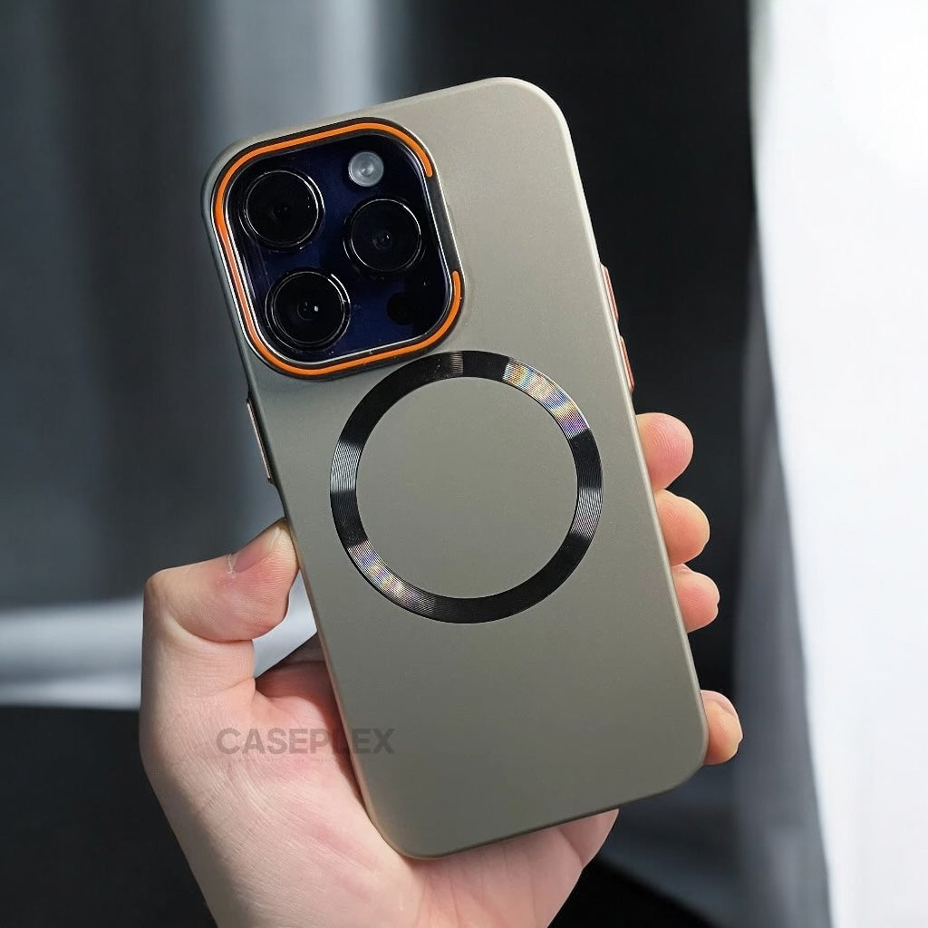 MUBI iPhone 14 Pro Standlı Kılıf-Lens Koruyucu Hediyeli