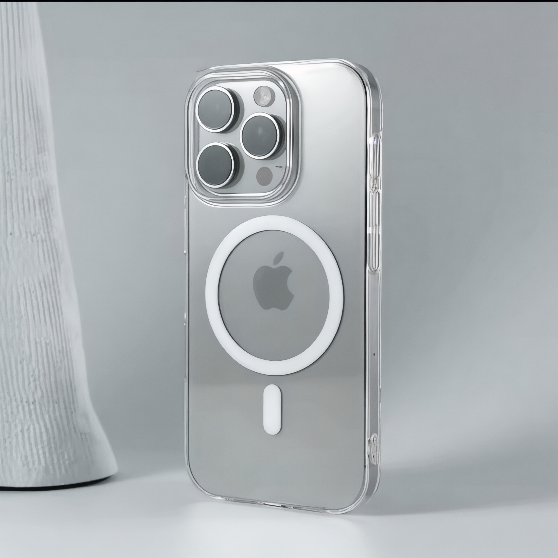 MUBI iPhone 16 Pro Ultra İnce SARARMAZ Şeffaf MagSafe Kılıf