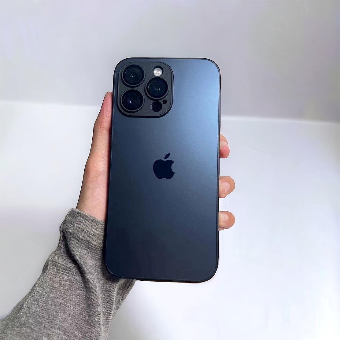 İphone AG GLASS Lens koruyucu kılıf SİYAH