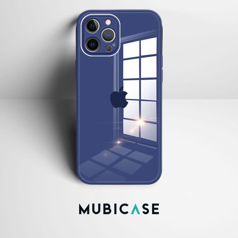 MUBI iPhone 11 Pro Kamera Korumalı Lacivert Cam Kılıf