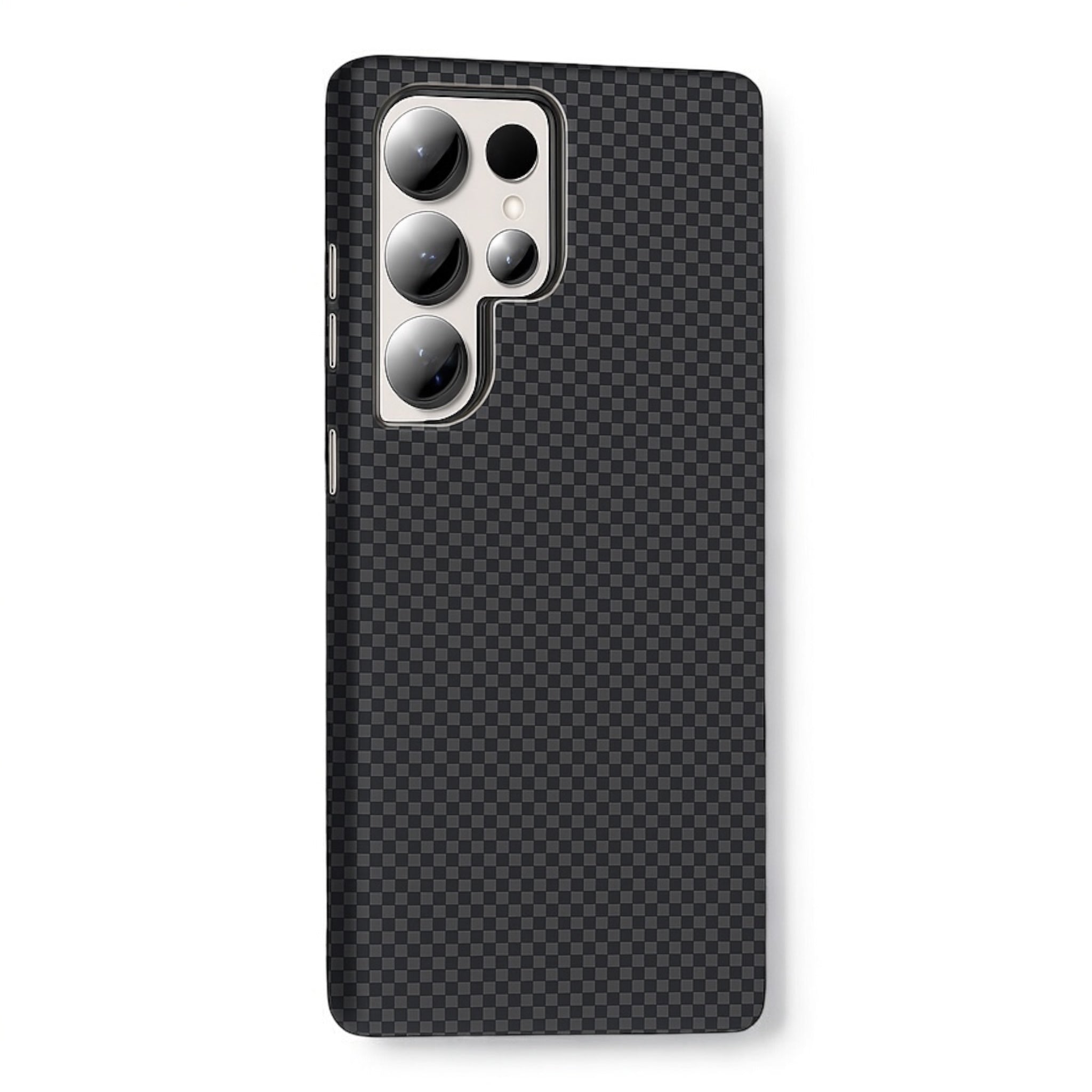 MUBI Samsung S25 Ultra MagSafeli Karbon Kılıf- Füme