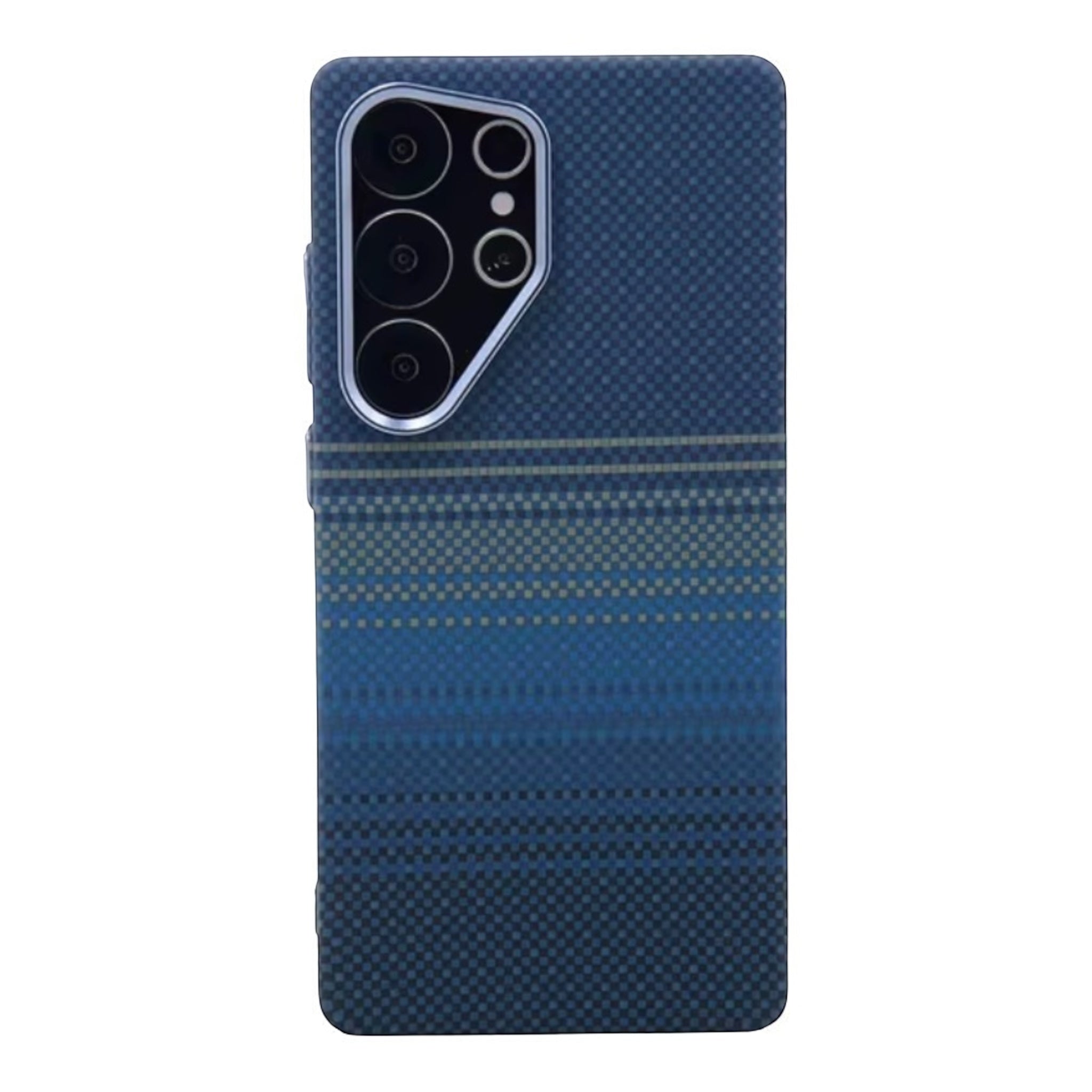 MUBI Samsung S25 Ultra MagSafeli Karbon Kılıf- Mavi