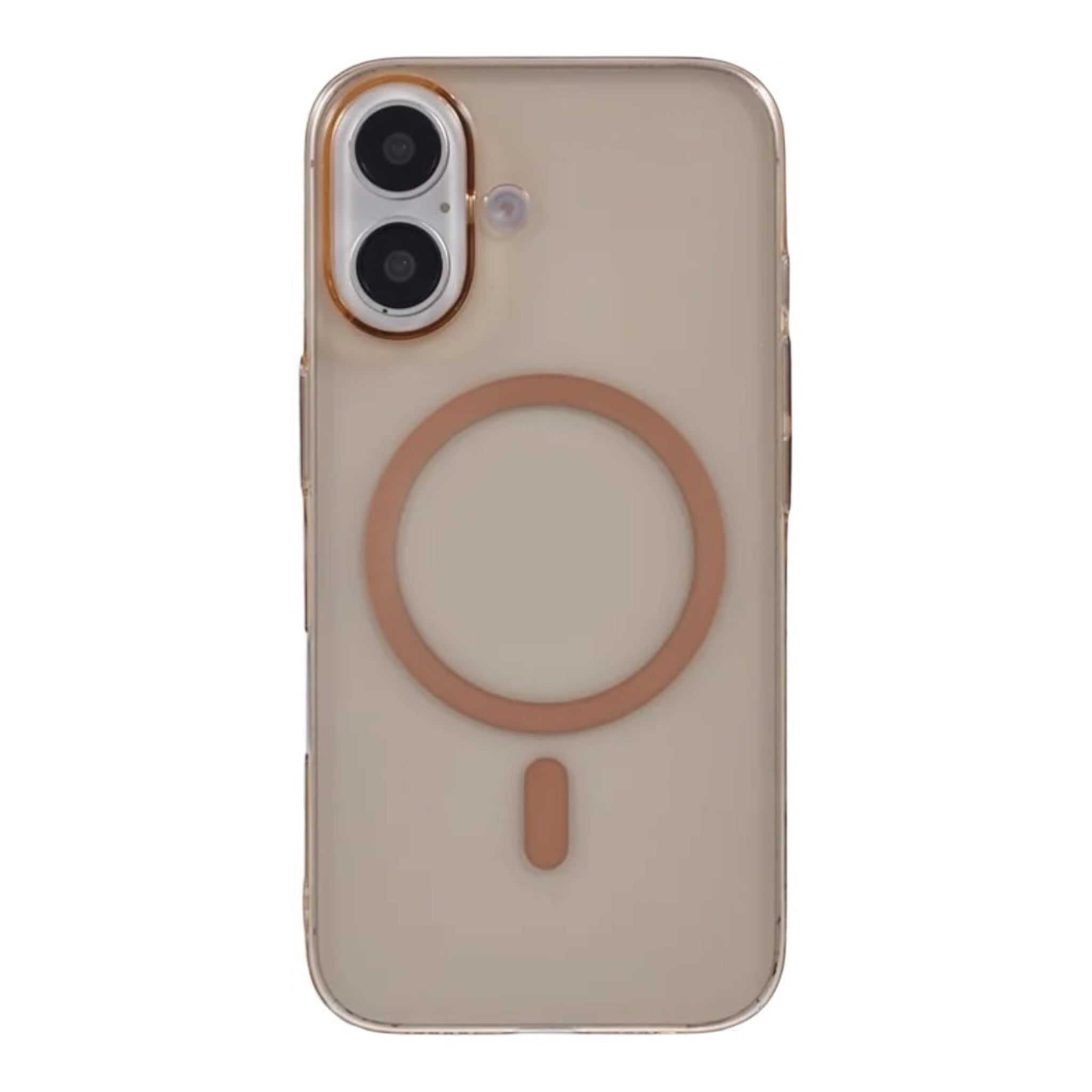 MUBI iPhone 16 Ultra İnce SARARMAZ Çöl Titanyum MagSafe Kılıf